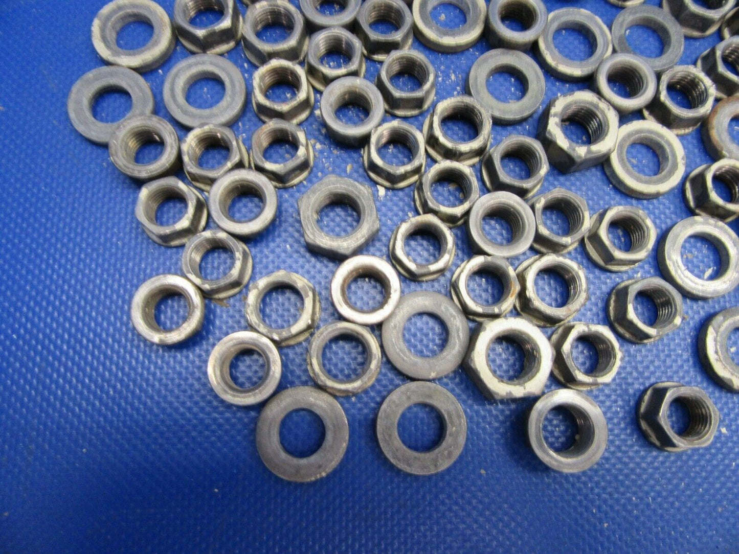 Continental Cylinder Base Crankcase Nuts & Washers Assortment of 76 (0921-662)