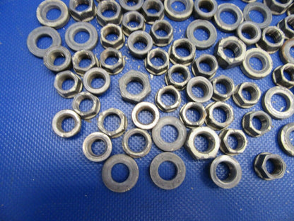 Continental Cylinder Base Crankcase Nuts & Washers Assortment of 76 (0921-662)