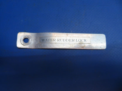 Lake LA-4-200 Water Rudder Placard LOT OF 2 (1222-980)