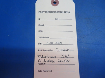 Comant Industries VOR / Glideslope Coupler P/N CI-505 (0123-689)