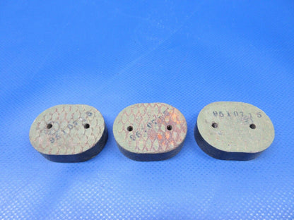 Goodyear Brake Lining P/N 9510715 LOT OF 3 NOS (0224-1627)