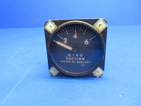 Piper PA-28-201T Dakota Airborne Gyro Suction Gauge P/N 1G10-1 (0922-807)