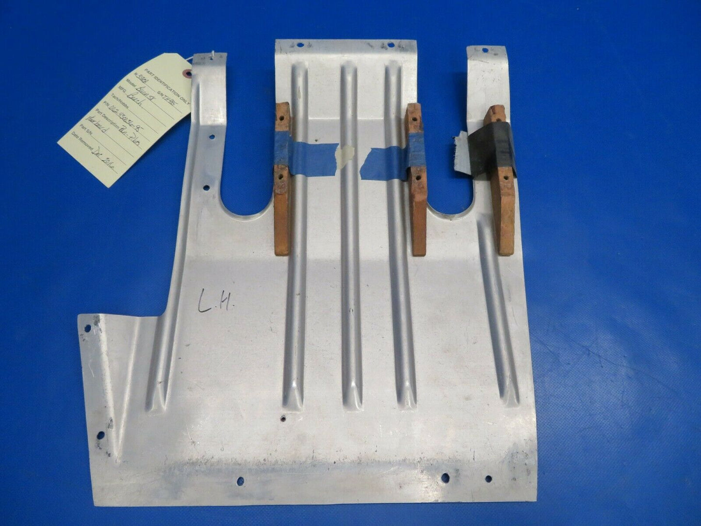 Beech Baron 58 Pan Pilots Floorboard P/N 002-430036-95 (0216-129)