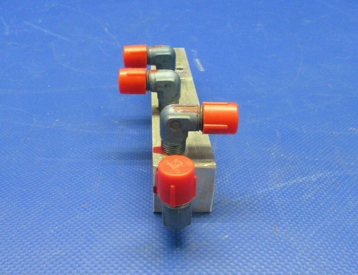 Piper PA-28R-180 Arrow Hydraulic Manifold LH 67520-00, 67520-000 (0621-535)