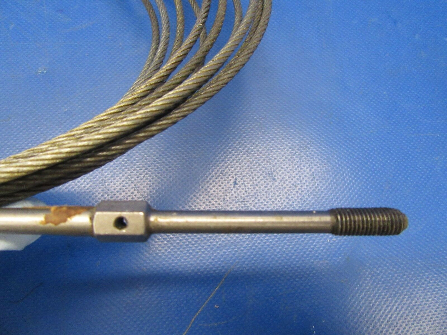 Beech Baron 95-B55 Cable Assy Rudder P/N 106-524048-37 (1018-279)