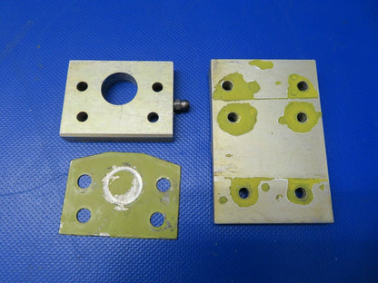 Mooney M20K Bracket Main Gear Attach w/ Plate & Shim RH 210067-009 (0721-1022)