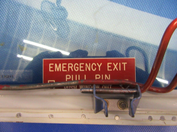 Beech Baron 95-B55 Cabin Window Emergency Exit Rear LH 35-410291-146 (1121-393)