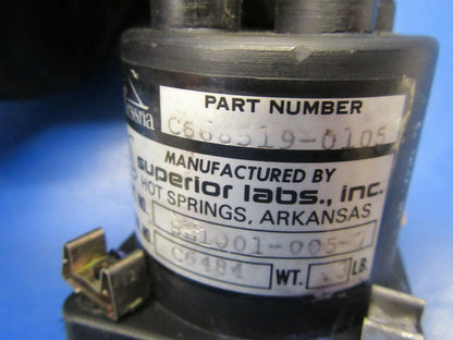 Cessna Superior Suction Gauge C668519-0105, 3L1001-005-7 (0919-138)