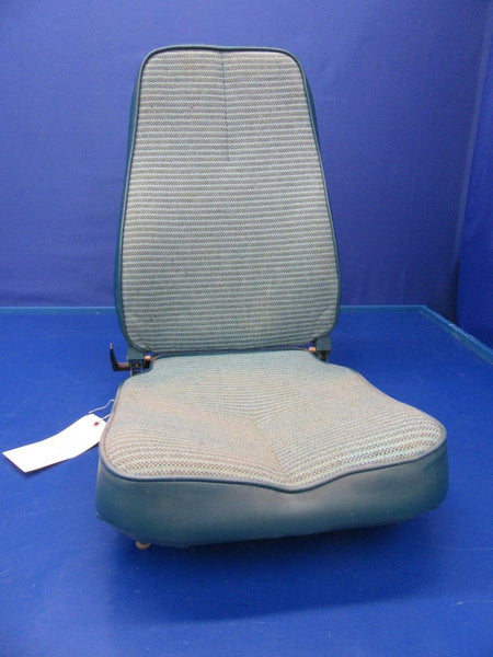 Piper PA-32 Cherokee Six Center Seat Turquoise Leather w/Tweed Cloth (0418-207)