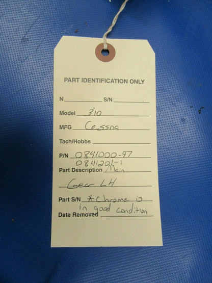 Cessna 310 Main Gear LH P/N 0841000-97, 0841201-1 (1119-427)