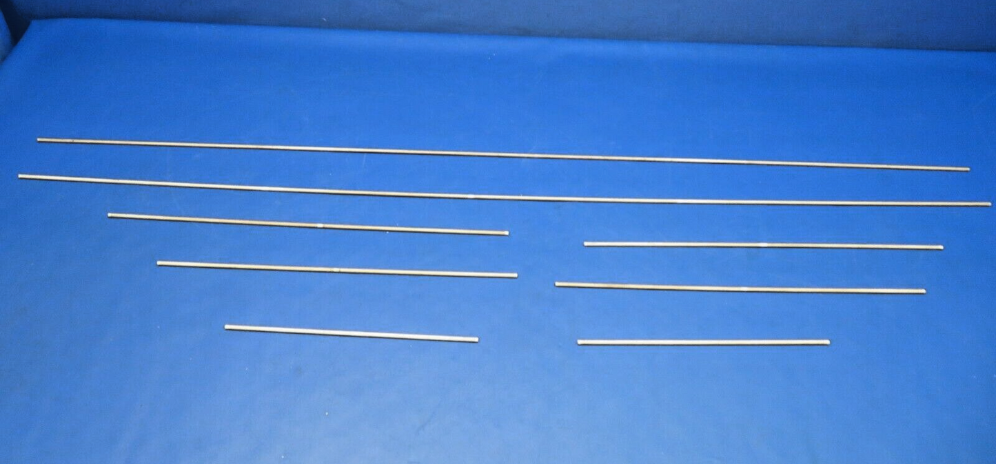 Piper PA-34-200T Seneca II Window Curtain Rod P/N 67969-06 LOT OF 8 (0323-555)