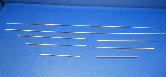 Piper PA-34-200T Seneca II Window Curtain Rod P/N 67969-06 LOT OF 8 (0323-555)
