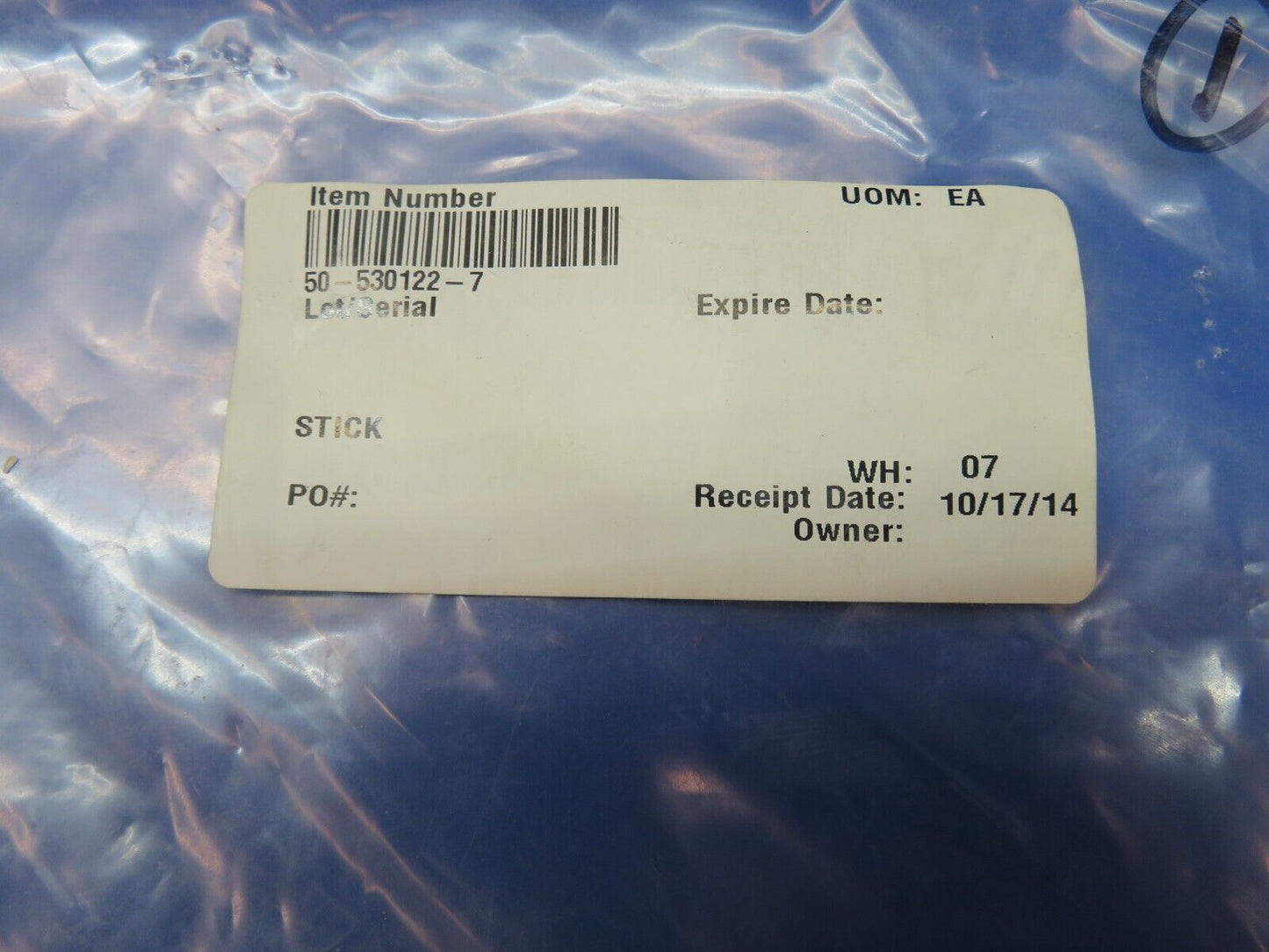 Beech Fuel Stick with Chain P/N 50-530122-7 NOS (0922-25)