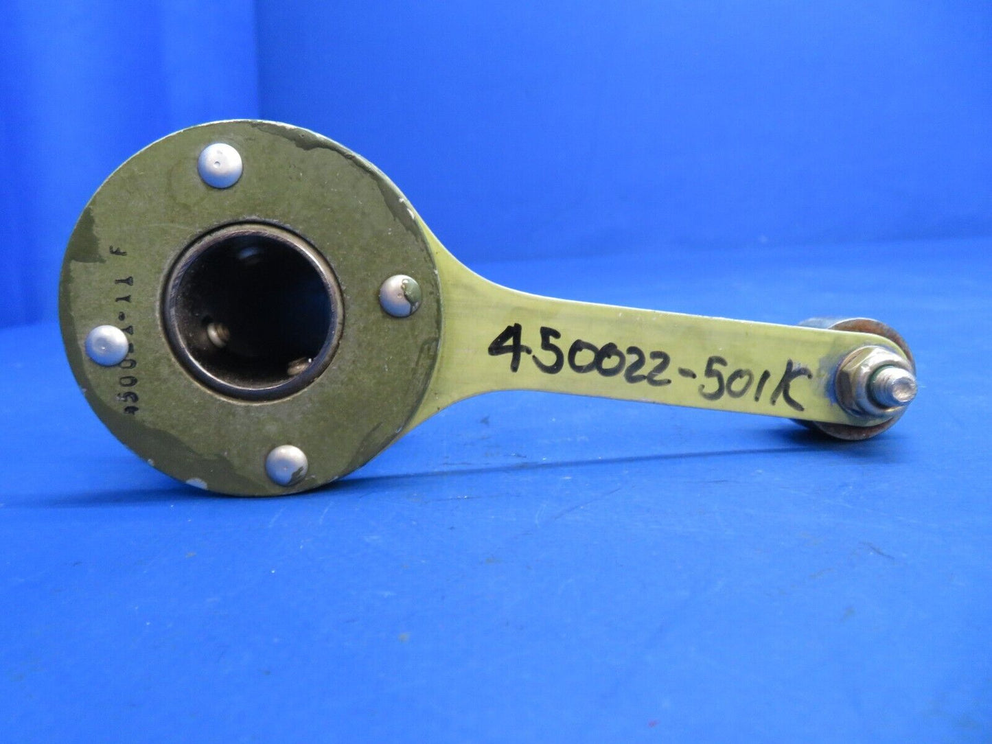 Piper Aerostar 602P Shaft & Arm Nose Gear Drag Link P/N 450022-501 (0123-641)
