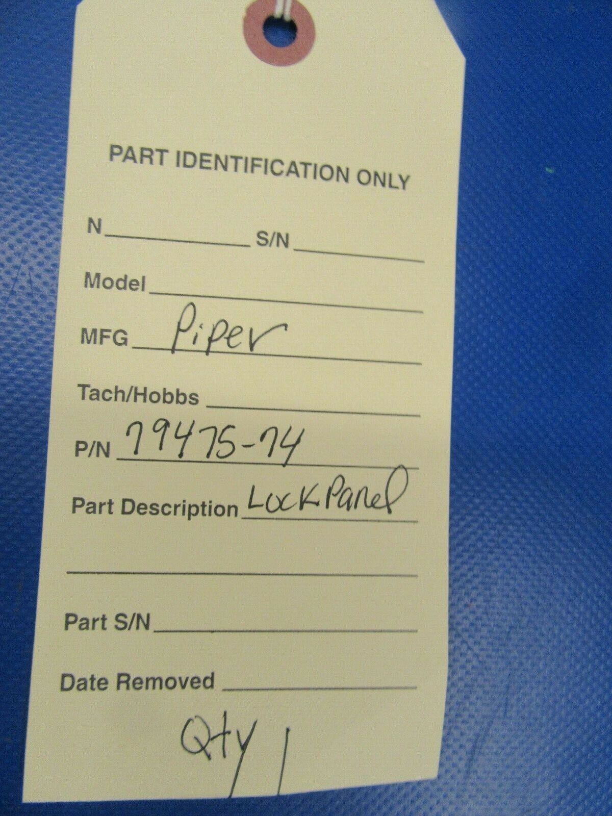 Piper Lock Panel / Pawl Door Striker 79475-74, 79475-074 (0519-56)