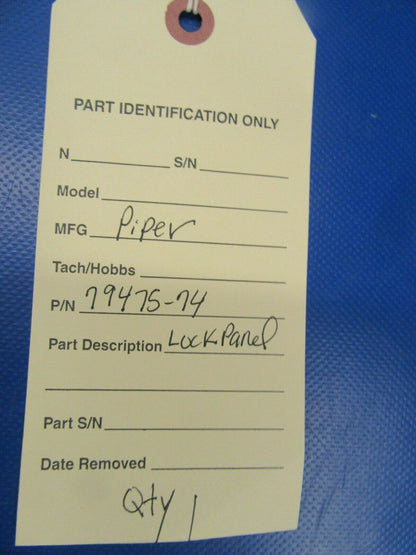 Piper Lock Panel / Pawl Door Striker 79475-74, 79475-074 (0519-56)