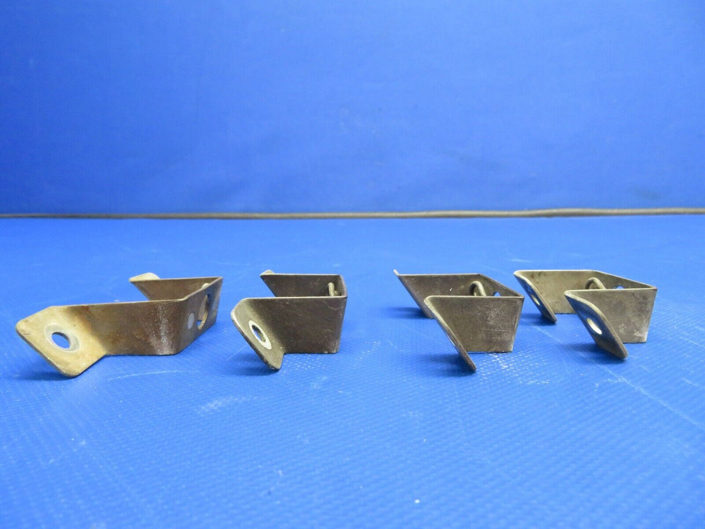Beech N35 Bonanza Cowl Latch Clip LH AFT, FWD Center LOT OF 4 (0121-308)