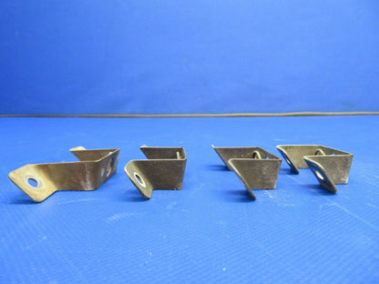 Beech N35 Bonanza Cowl Latch Clip LH AFT, FWD Center LOT OF 4 (0121-308)