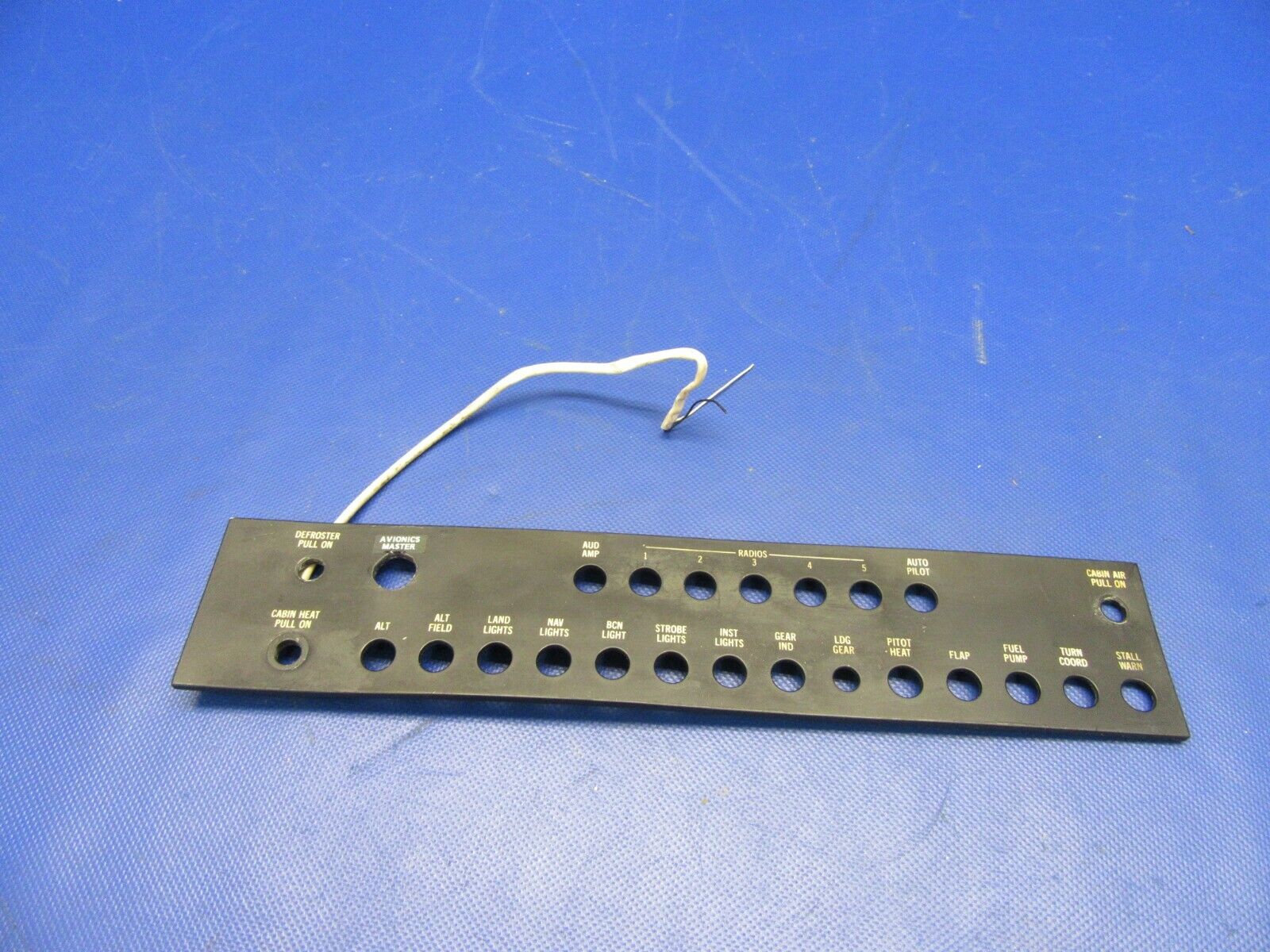Cessna 177RG Astronics Electroluminescent Panel P/N 2013152-1 (0621-38 ...