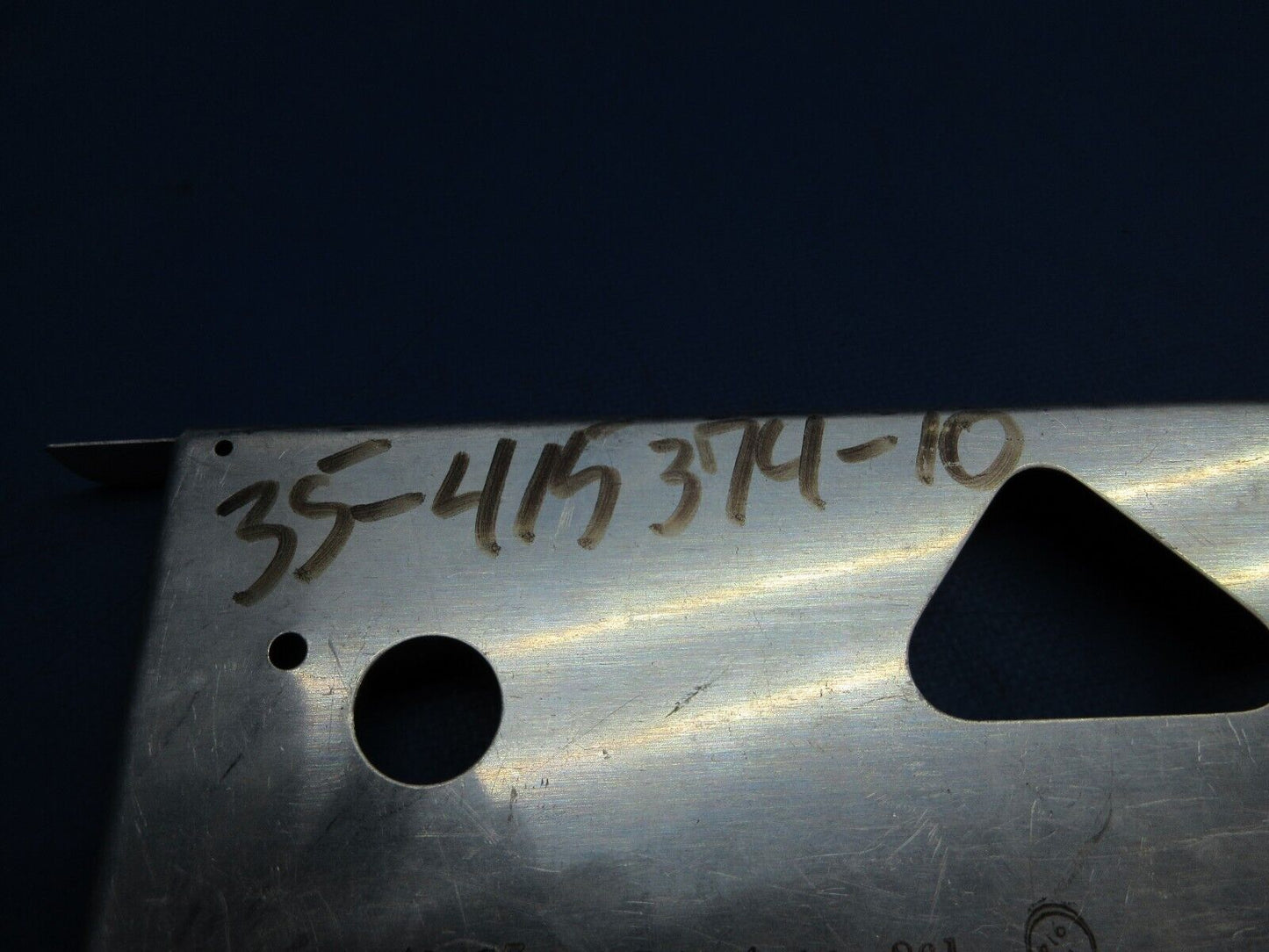 Beech Bonanza Bracket / Channel Bulkhead P/N 35-415374-10 NOS (0923-891)