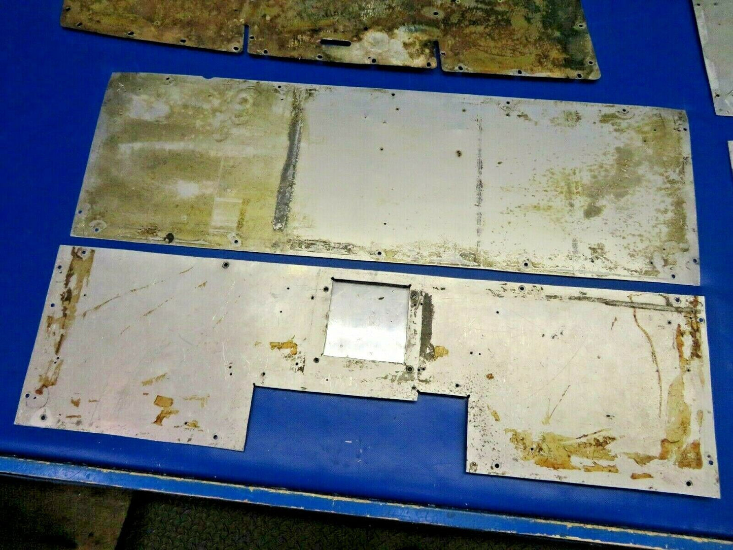 1964 Beech Baron 95-B55 Aluminum Floor Panels LOT (0620-707)