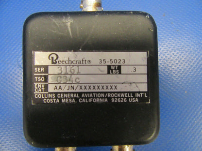 Beech Bonanza A36 Collins Antenna Coupler P/N 35-5023 (0719-25)