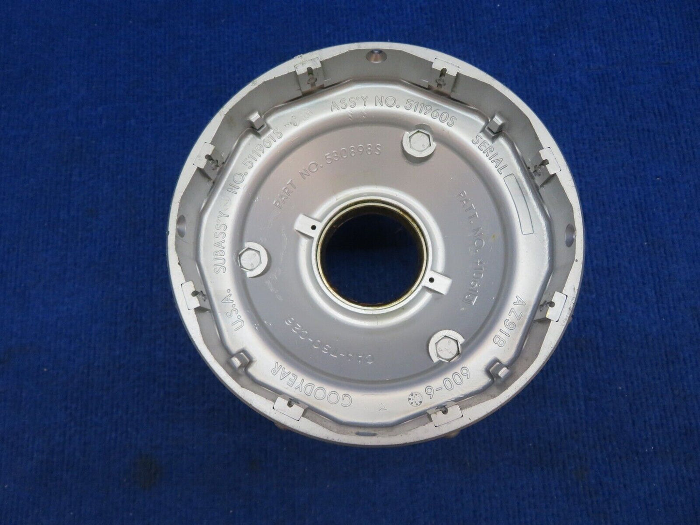 Wheel Half Goodyear 600.6 P/N 530898S NOS (0722-333)