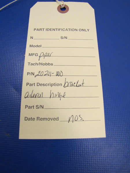 Piper Bracket Hinge P/N 20211-00 (0317-277)