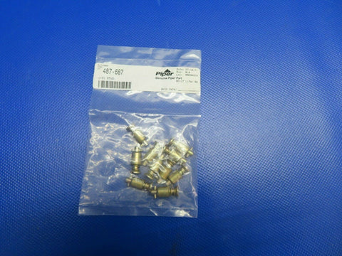 Piper Camloc P/N 487-687 LOT OF 10 NOS (1120-318)