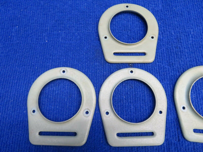 Piper Cover Assy Air Vent Flange LOT OF 7 P/N 65735-19 Blue Plastic (0222-620)