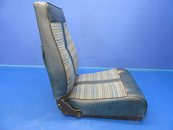 Beech Sierra B-24R Passenger Seat Rear RH Blue 169-534045-606 (0719-233)