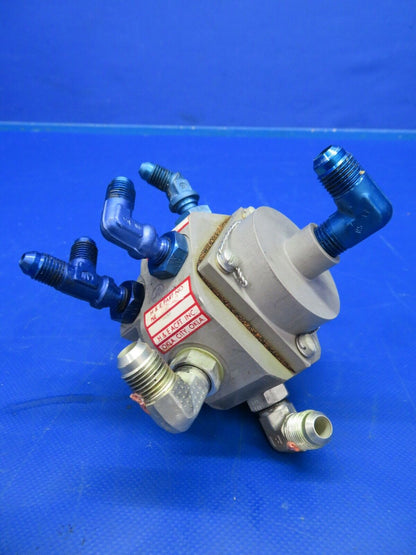 Beech Baron 95-A55 H & E ACFT Fuel Selector Valve LH HE 825-2 (0420-54)