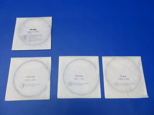 Continental Piston Ring Set P/N 639567A12 NOS (1222-363)
