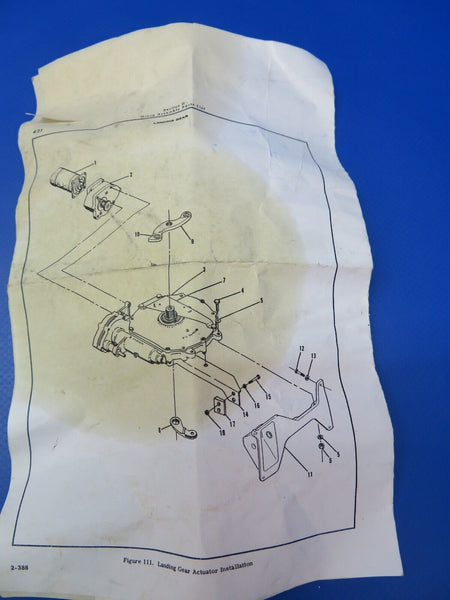 Cessna Gear Actuator Reduction Unit P/N 0894000-8 RX CORE (1022-306)
