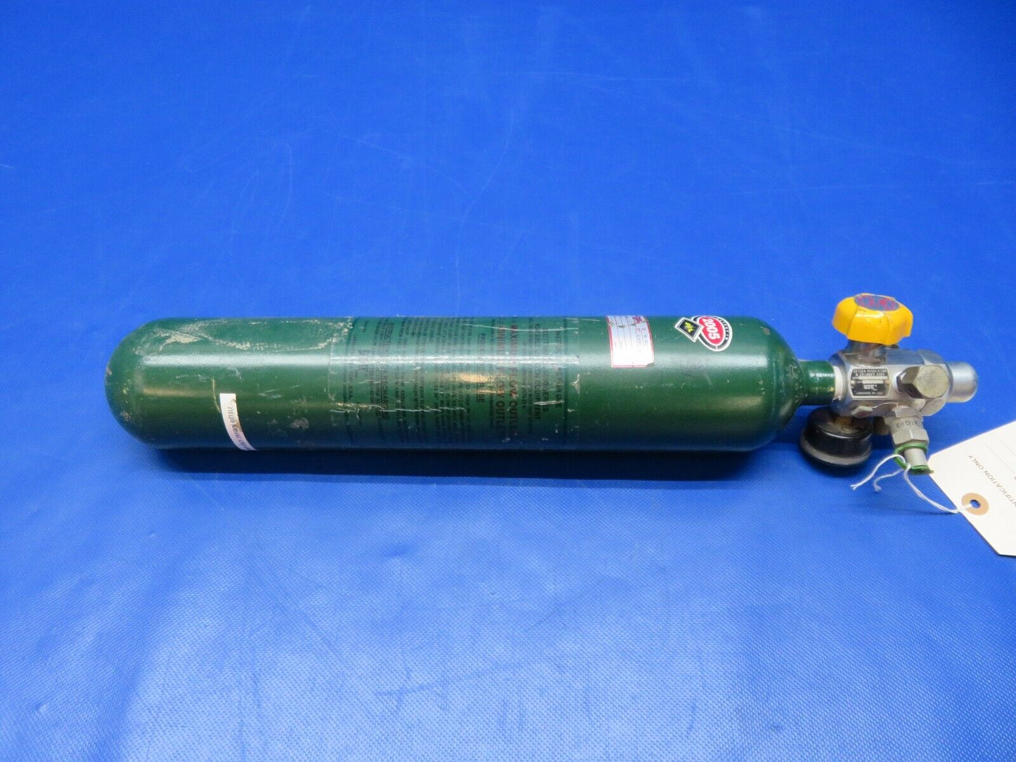 Scott Oxygen Regulator & Cylinder Assy 11 cu. ft. P/N 5500M6W-FF23AP (0224-224)