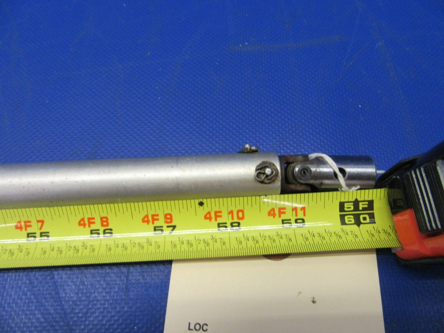 Mooney M20 /  M20G Tube Stabilizer Trim Control AFT P/N 915026-021 (0921-335)