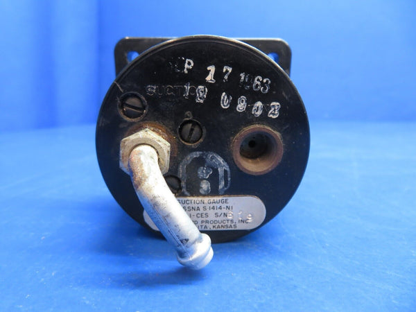 Cessna 172 Suction Gauge P/N S-1414-N1, SP3573-1-CES (0123-880)