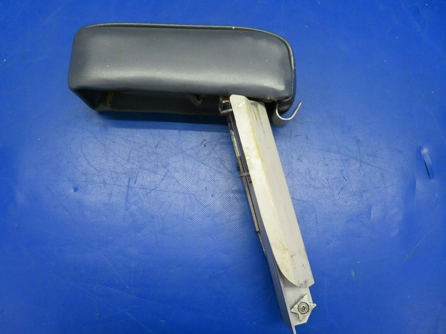 Beech Baron 95-B55 Arm Rest Front Center Dark Gray P/N 33-530003-621 (0620-606)