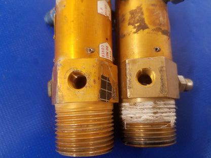 Zep Aero Oxygen Regulators CORES ONLY -  LOT OF 2 P/N F226-1100-3 (0217-83)