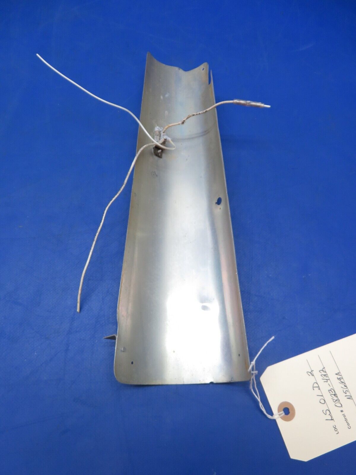 1956 Cessna 172 LH Metal Door Post Cover P/N 0511137-13 (0823-422)