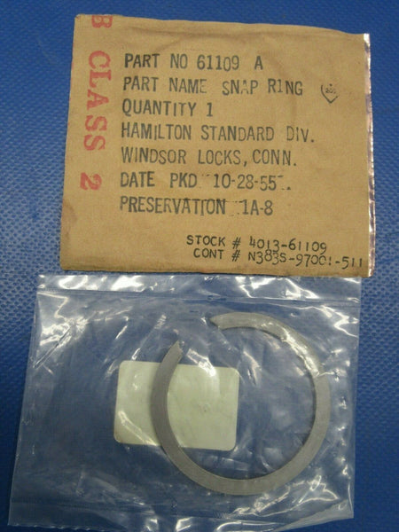 Hamilton Standard Propeller Snap Ring P/N 61109 LOT OF 2 (0419-47)