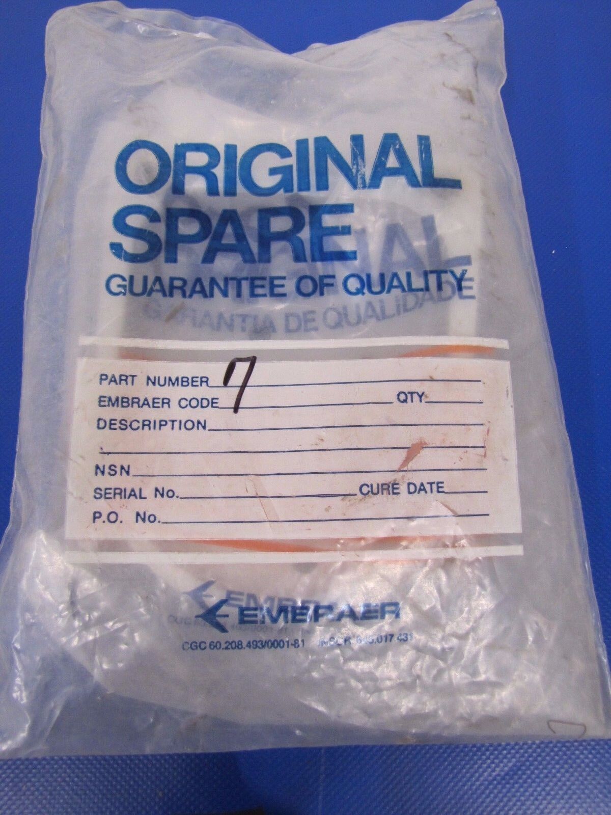 Cleveland / Piper Brake Torque Plate P/N 757-470 & 075-11100 NOS (0317-147)