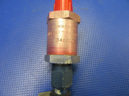 Cessna T210N Wing Tip Fuel Vent Valve & Tube P/N 1200406-85, 52358-1 (0521-460)