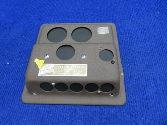 1956 Cessna 310 Scott Aviation Oxygen Console Cover Model 8800 (0422-455)