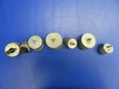 Rheostat Assorted Amps LOT OF 7 P/N AN3155, AN3155-25-50, AN3155-50-50 (0821-494