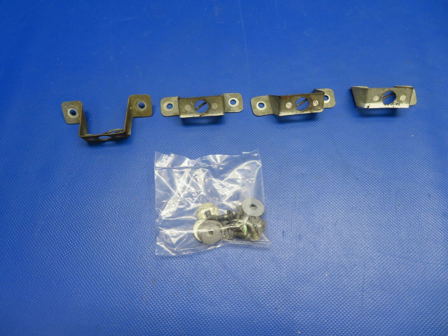Beech N35 Bonanza Cowl Latch Clip RH FWD, AFT Center LOT OF 4 (0121-312)