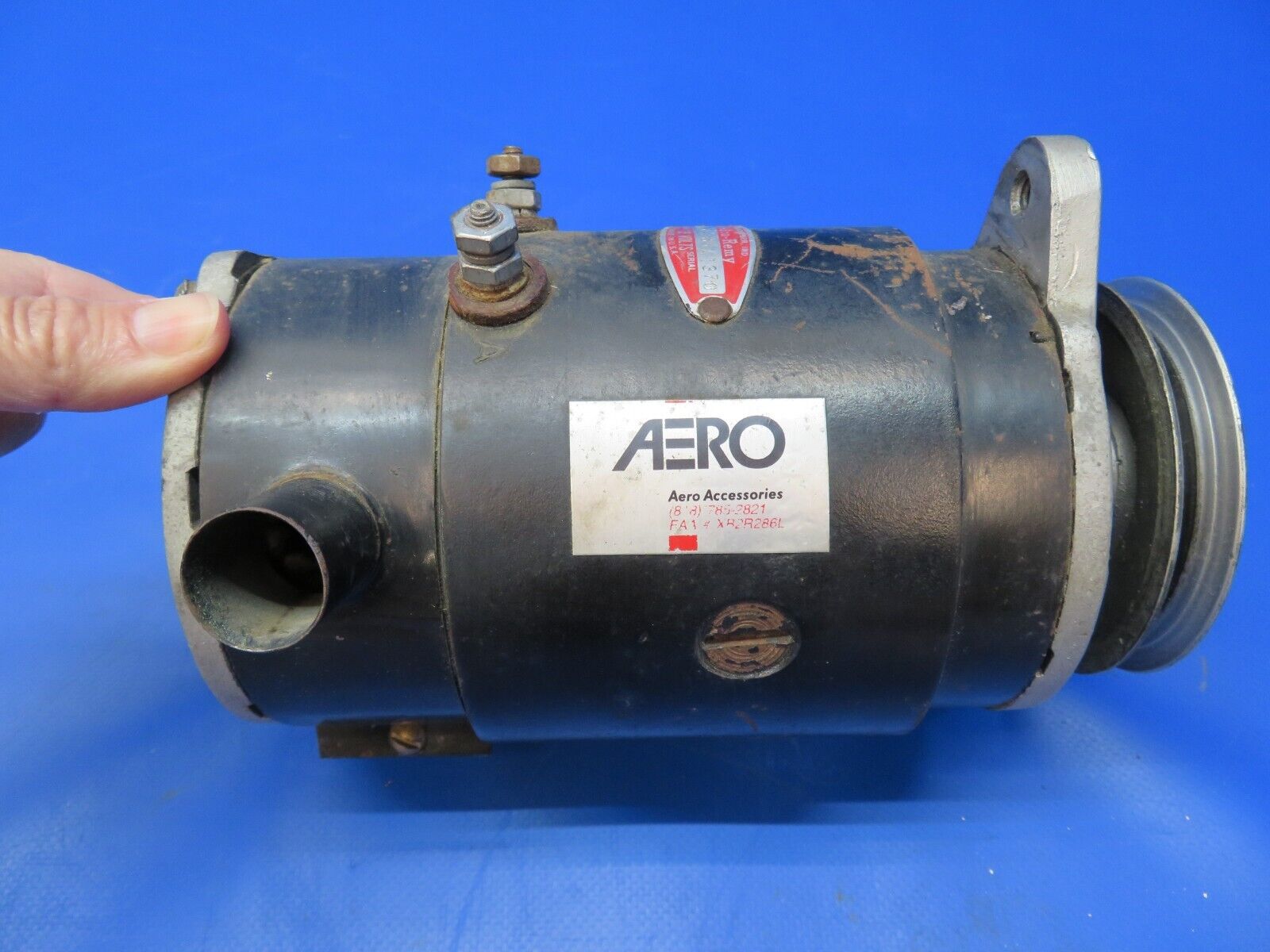 Cessna 210 Delco Remy Starter 12V P/N 1101913 CORE (1122-459)