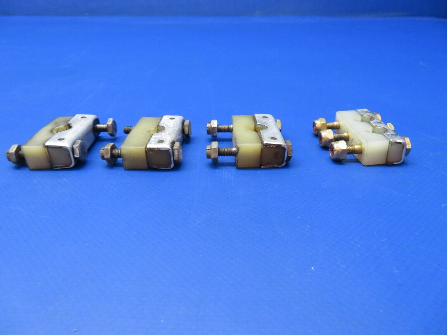 Cessna Firewall Cable Brackets LOT OF 4 (1122-369)