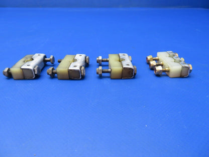 Cessna Firewall Cable Brackets LOT OF 4 (1122-369)