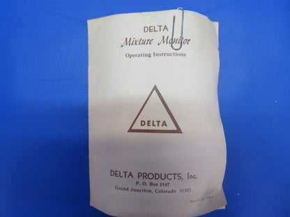 Delta Mixture Monitor - Twin Engine Kit P/N 2000, A-175-8 NOS (0922-824)